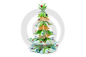 Origami Christmas tree