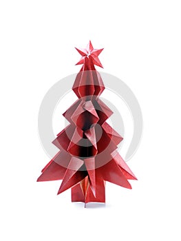 Origami christmas tree