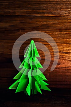 Origami Christmas tree