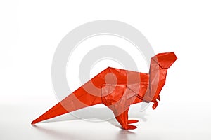 Origami dinosaur