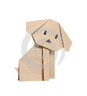 Origami dog