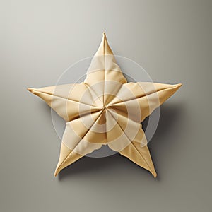 Origami Gold Star Ornament: Patricia Piccinini Inspired Design