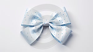 Origami Paper With Blue Polka Dot Bow - Halloween Gift