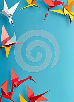 origami paper kite design, arrow