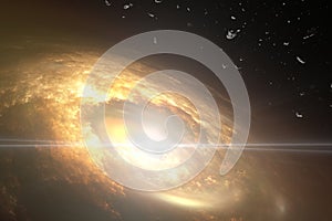 The origin of the solar system, protoplanetary disk