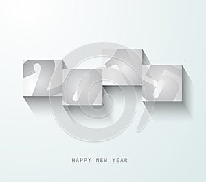 Original 2015 happy new year modern background