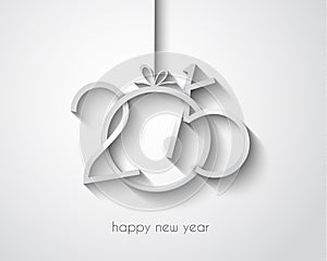 Original 2015 happy new year modern background