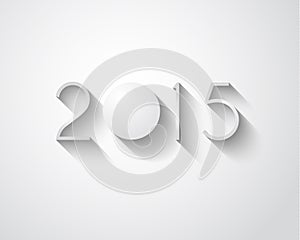 Original 2015 happy new year modern background