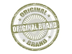 Original brand stamp