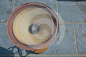 Original chair made from a ancient soundbox