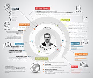 Original cv / resume template