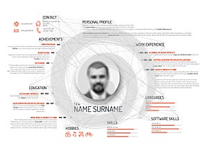 Original cv / resume template