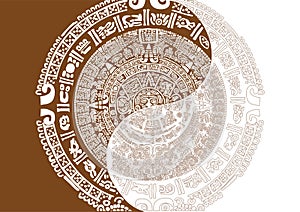 Original design for Maya calendar theme