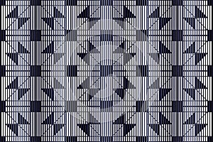 Superimpose thin vertical stripes on patterns photo