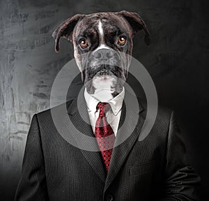 Original Elegant Business Dog