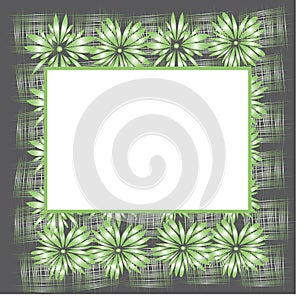 Original floral frame