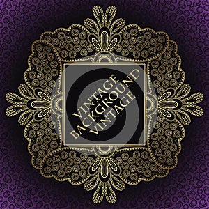 Original floral frame