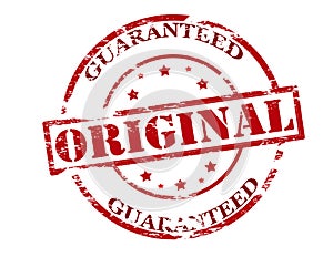 Original guaranteed