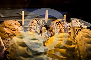 Original italian Ice cream in Siena