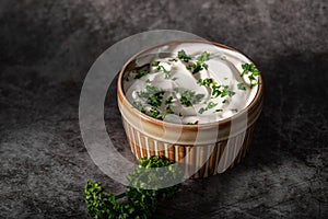 Original latkes with garlic