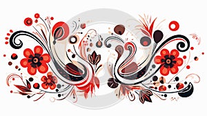 Original and Modern Decorative Motif Design Vector