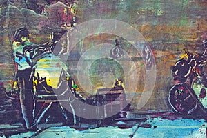 Original oil painting