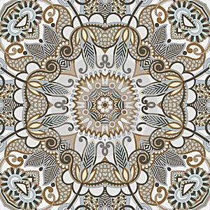 Original paisley seamless pattern