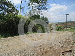 Original photo The flow of the cipunagara river on a hilly mountain is a free and open place for the public