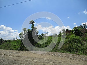 Original photo The flow of the cipunagara river on a hilly mountain is a free and open place for the public