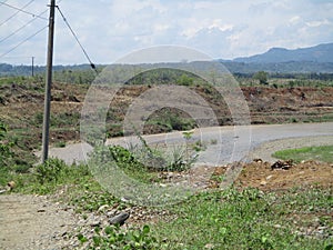 Original photo The flow of the cipunagara river on a hilly mountain is a free and open place for the public