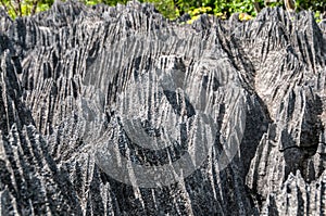 Original rocks in Tsingy de Bemaraha N. P.