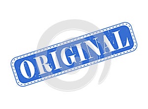 Original Rubber Stamp Seal on a Bar