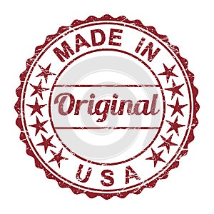 Original Stamp for Product Advertising