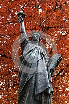 Original Statue of Liberty in Paris France