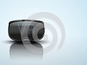 Original stereoscopic 3d VR headset photo