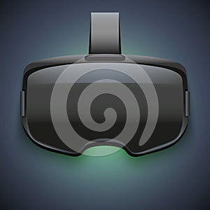 Original stereoscopic 3d VR headset photo