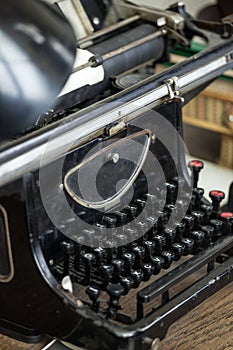 Original vintage typewriter used in 1940`s