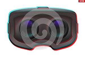 Original VR headset inside view