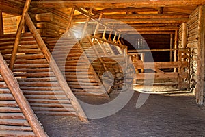 Horse Stalls at Fort Caspar photo