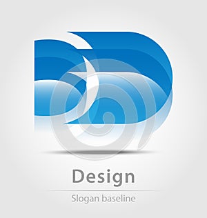 Originally created vector design business icon photo
