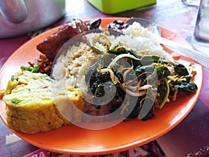 Originally food of Indonesian people