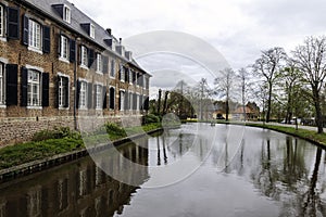 The partially moated Castle Wijnandsrade is located in South Limburg in the village of the same name photo