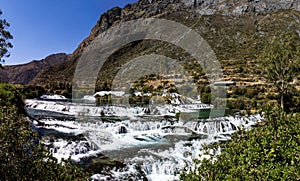 Origins of the CaÃÂ±ete River, Lima, Peru photo