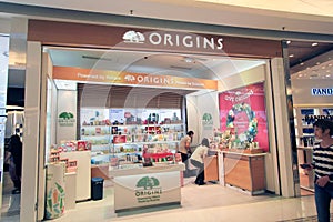 Origins shop in hong kong