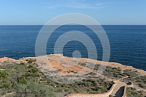 Paraje Aguamarina Park on the Costa Blanca in Orihuela. Spain photo