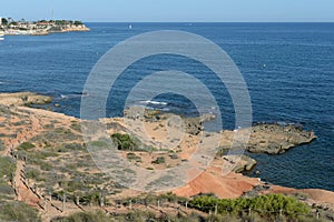 Paraje Aguamarina Park on the Costa Blanca in Orihuela. Spain photo