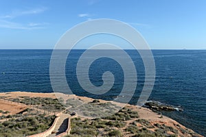 Paraje Aguamarina Park on the Costa Blanca in Orihuela. Spain photo