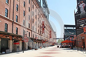 Orioles park at Campden Yards