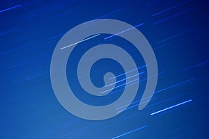 Orion's trail in the sky