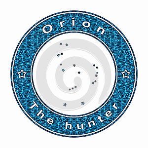 Orion Star Constellation, Hunter Constellation